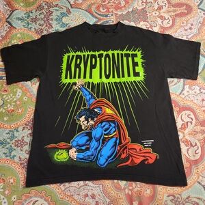 DC Comics Vintage 90s Kryptonite Superman Graphic Tee | 1994 | Changes
